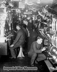 The Control Room in an E Class submarine