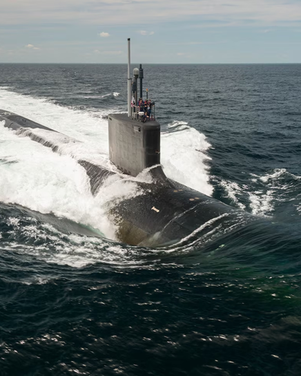 A nuclear-powered attack submarine (SSN) of the United States Navy