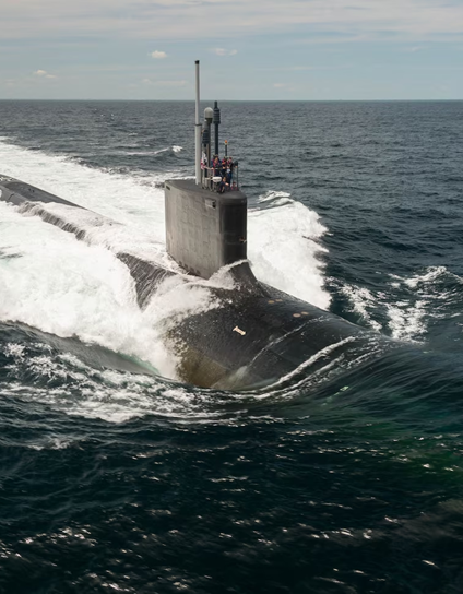A nuclear-powered attack submarine (SSN) of the United States Navy